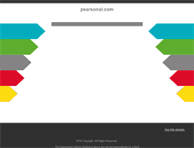 Tablet Screenshot of pearsonal.com